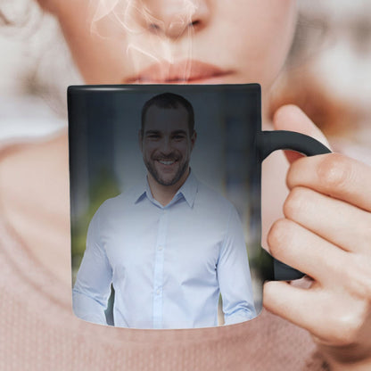 custom magic photo mug color changing coffee mug with photos