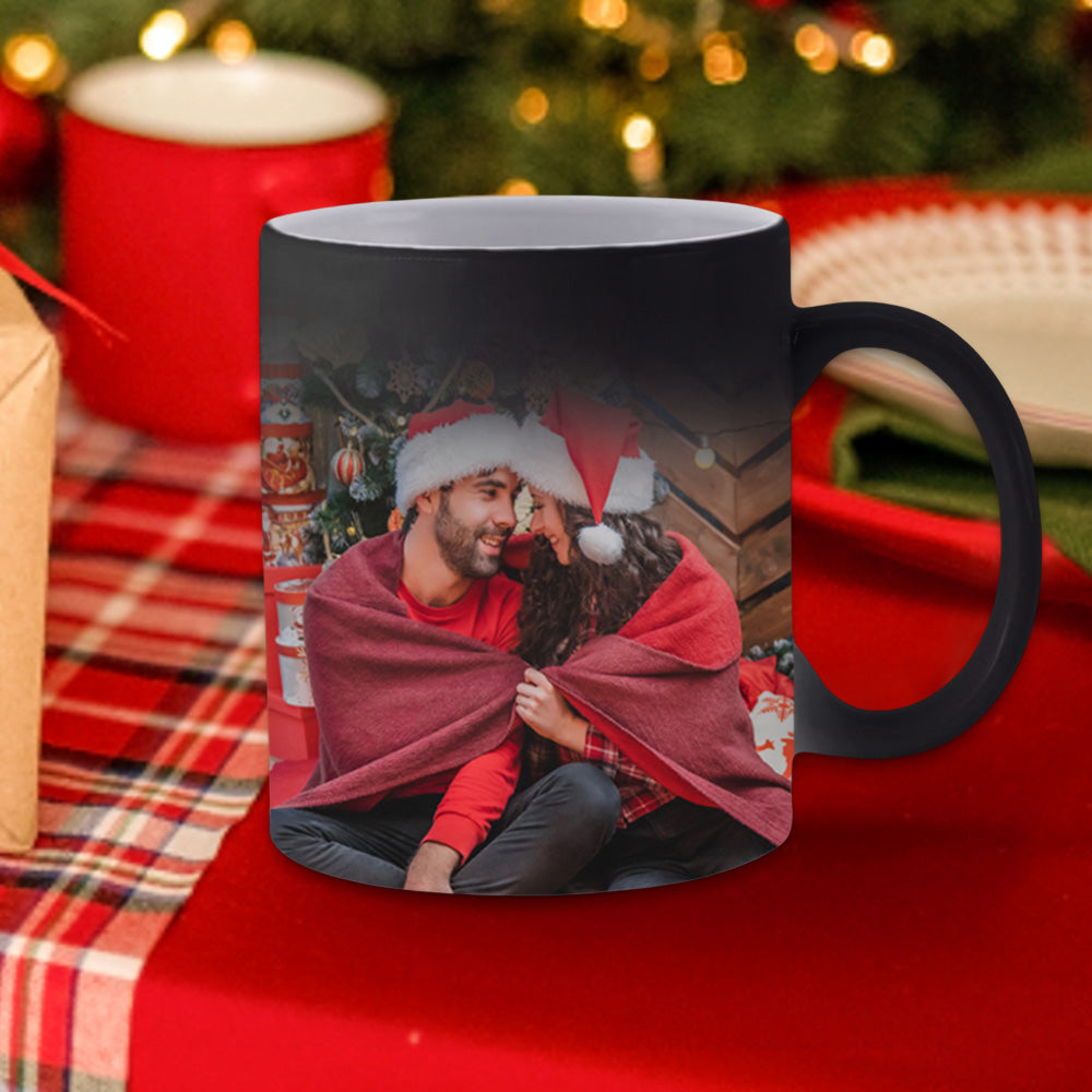 custom magic photo mug color changing coffee mug with photos