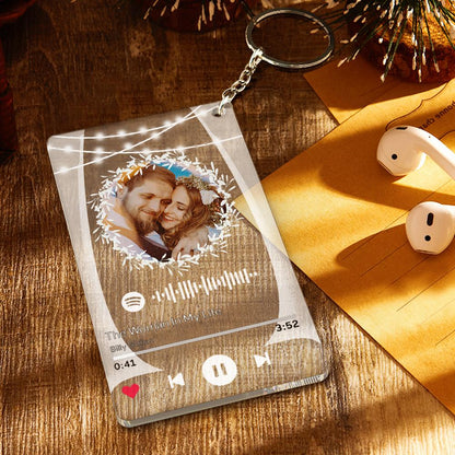 Custom marry me Spotify code night light personalized acrylic photo frame