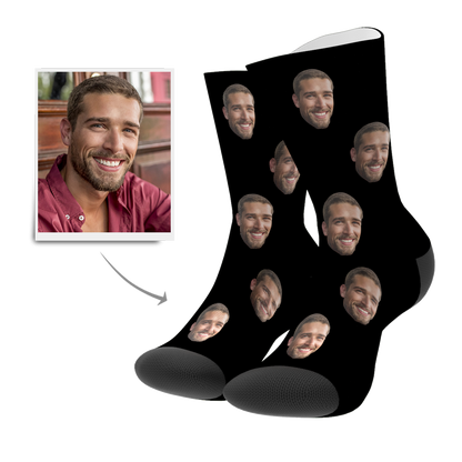 custom face socks personalized photo sock