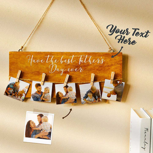 custom photo display board personalized hanging