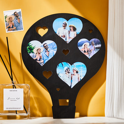 Custom hot air balloon photo frame personalized wall decoration