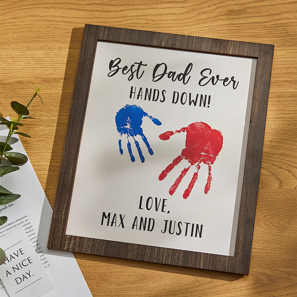 custom engraved ornament best dad ever father's day gift