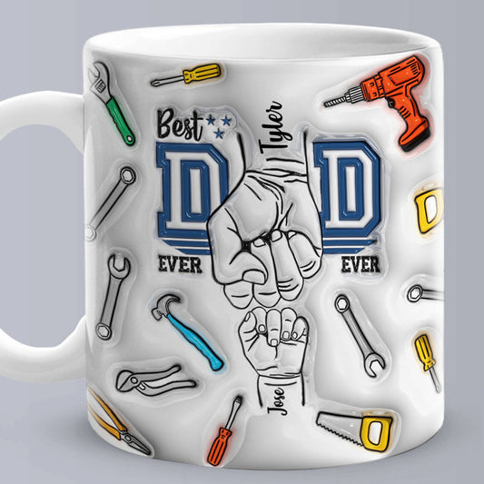 personalized 3D mug father's day gift