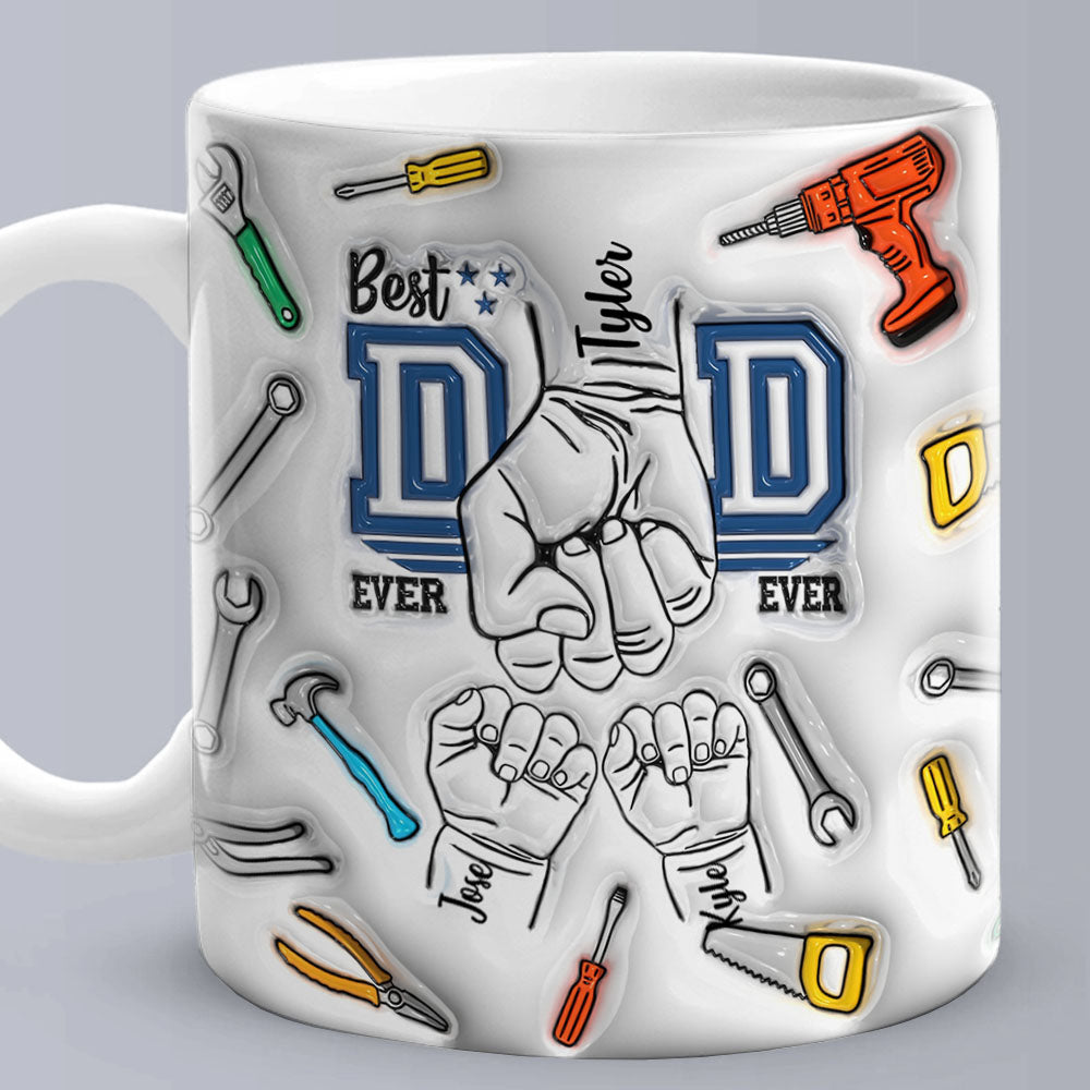 personalized 3D mug father's day gift