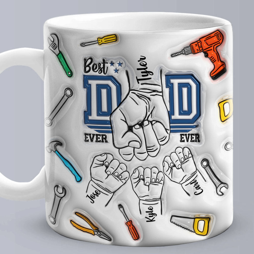 personalized 3D mug father's day gift