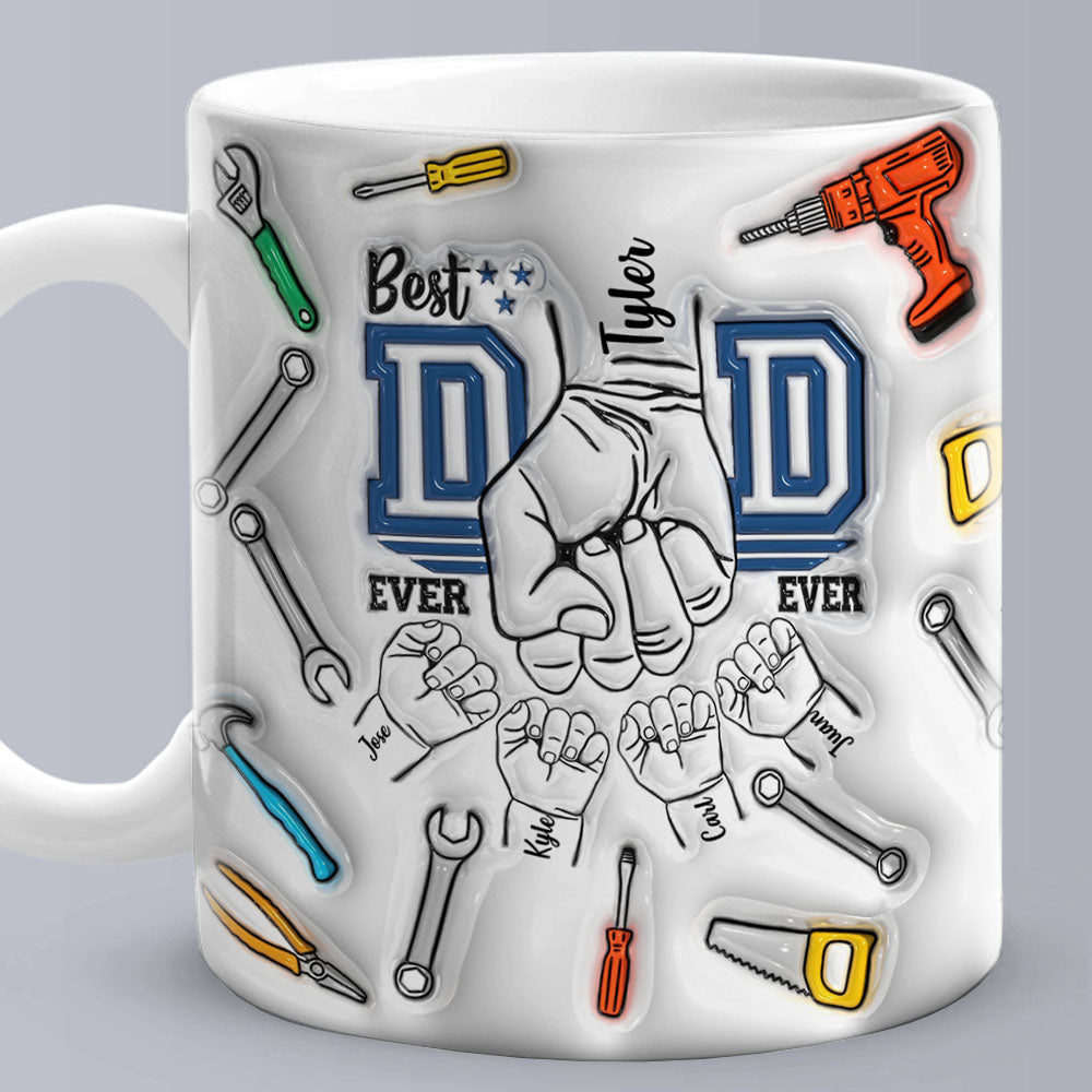 personalized 3D mug father's day gift