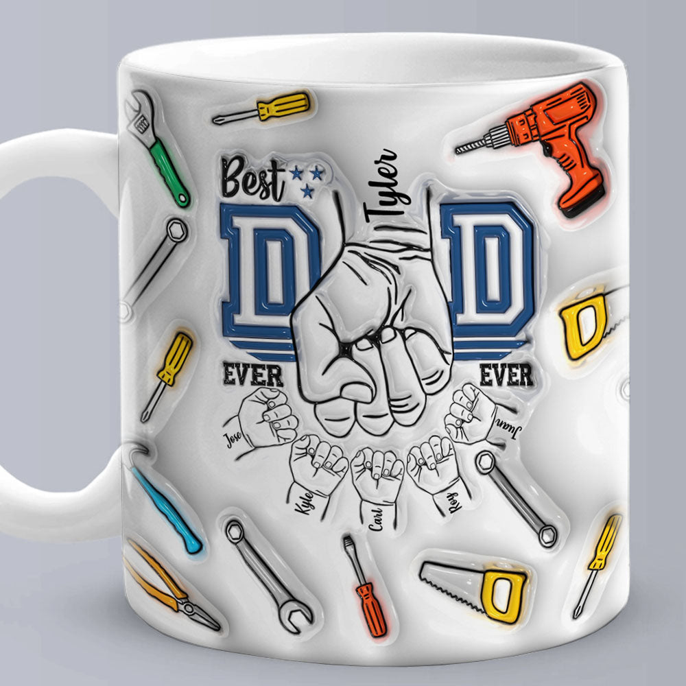 personalized 3D mug father's day gift