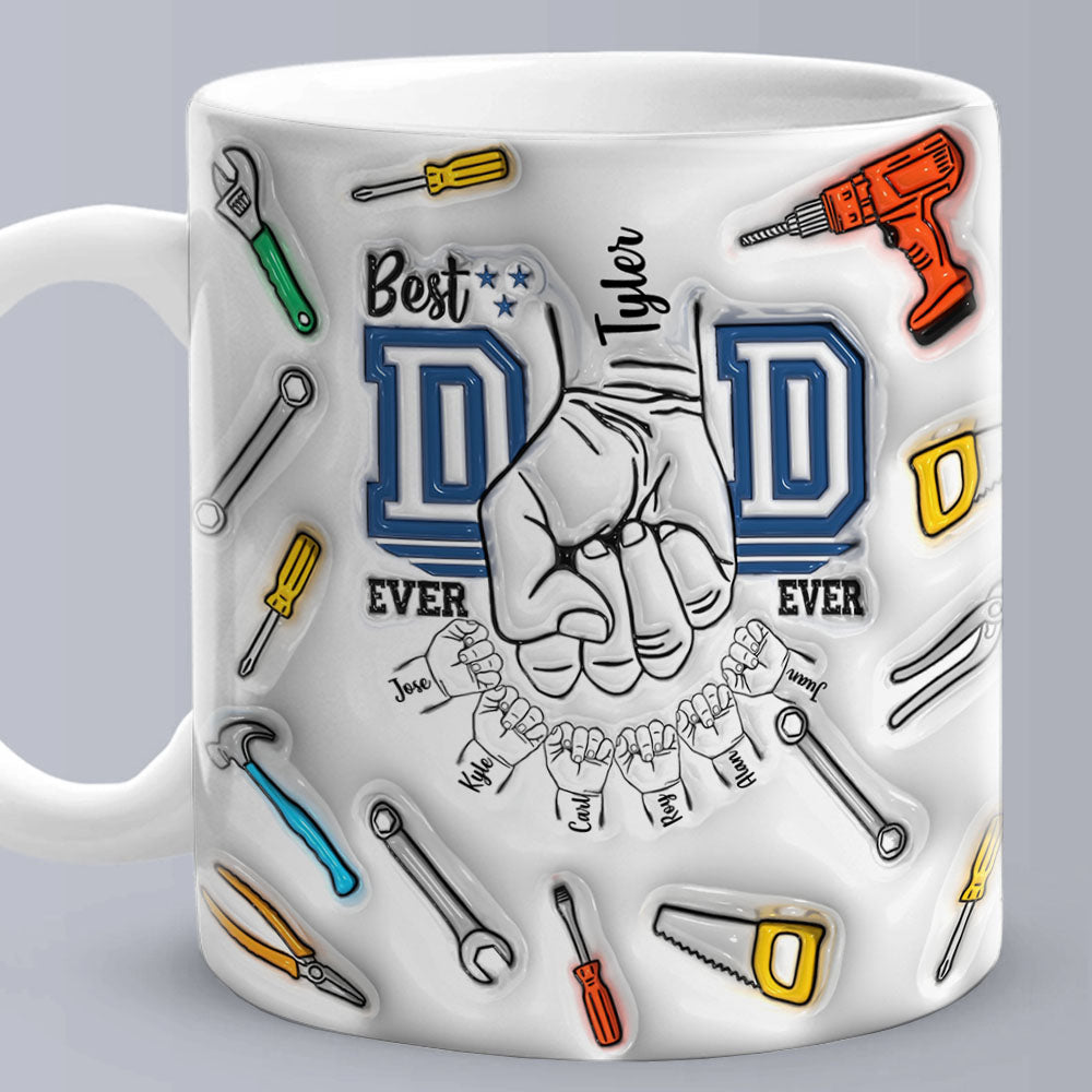 personalized 3D mug father's day gift