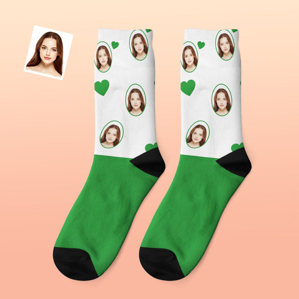 custom photo thick socks love warm gifts