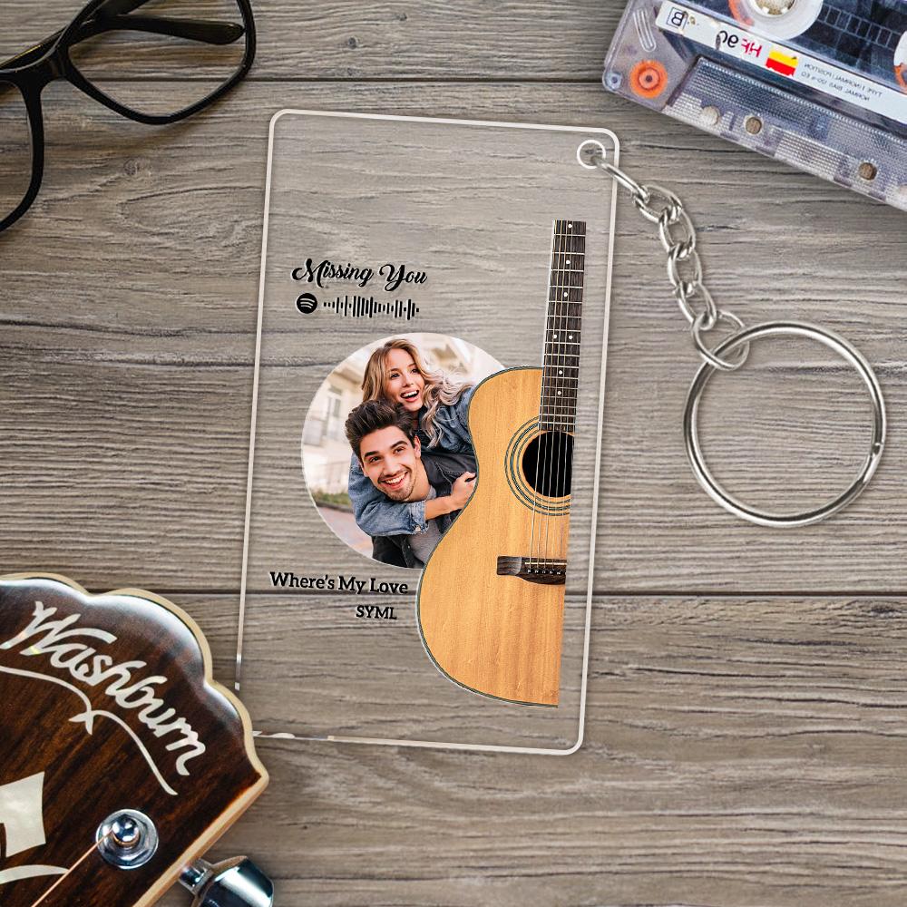 personalized photo night light for couple with engraving