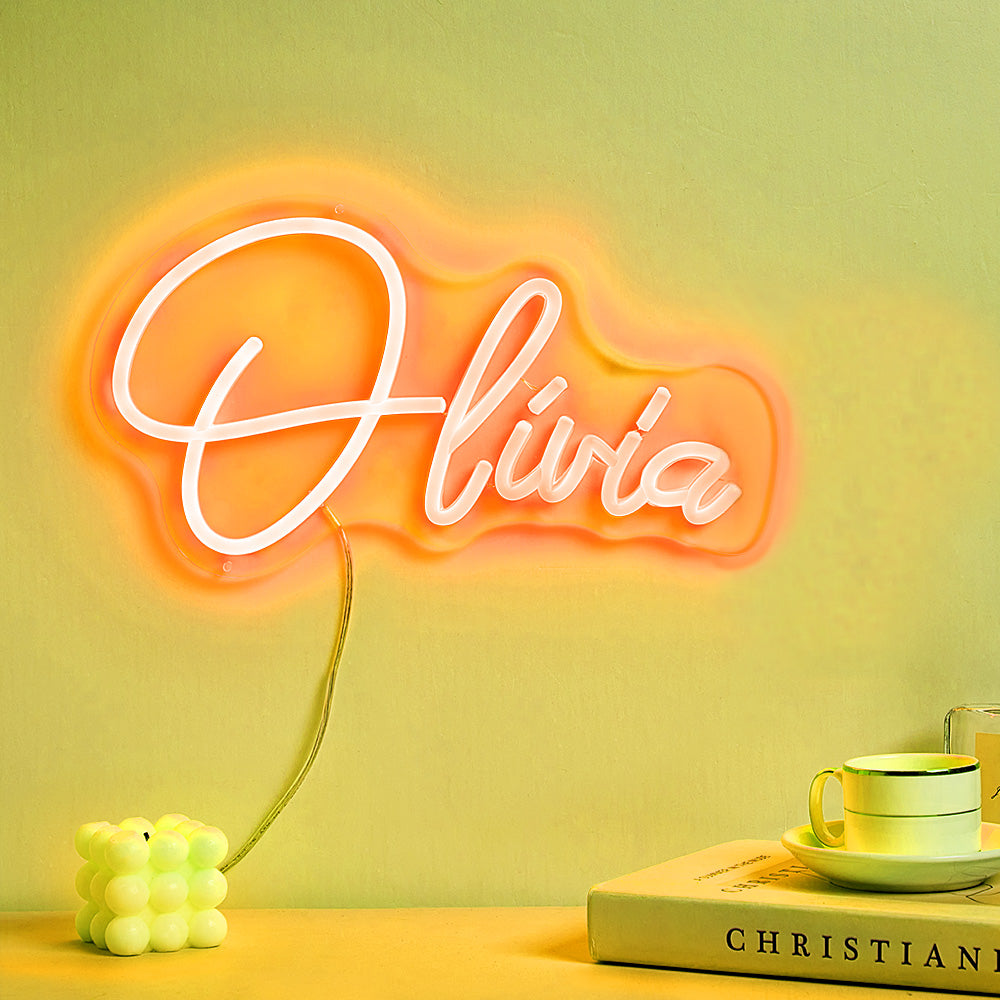 custom neon lamp personalized name sign bedroom decor