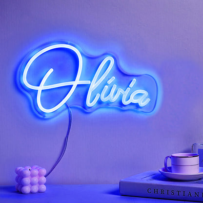 custom neon lamp personalized name sign bedroom decor