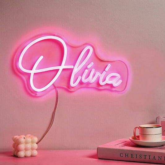 custom neon lamp personalized name sign bedroom decor