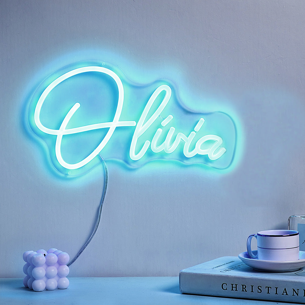 custom neon lamp personalized name sign bedroom decor