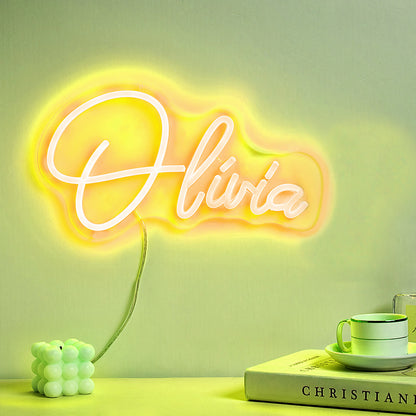 custom neon lamp personalized name sign bedroom decor