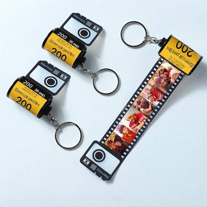 Camera Roll Keychian Photo Roll Keychain Music Keychain Gifts - LoveForge