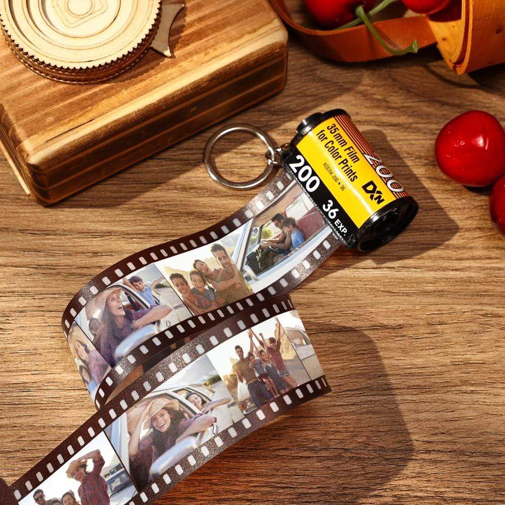 Camera Roll Keychian Photo Roll Keychain Music Keychain Gifts - LoveForge