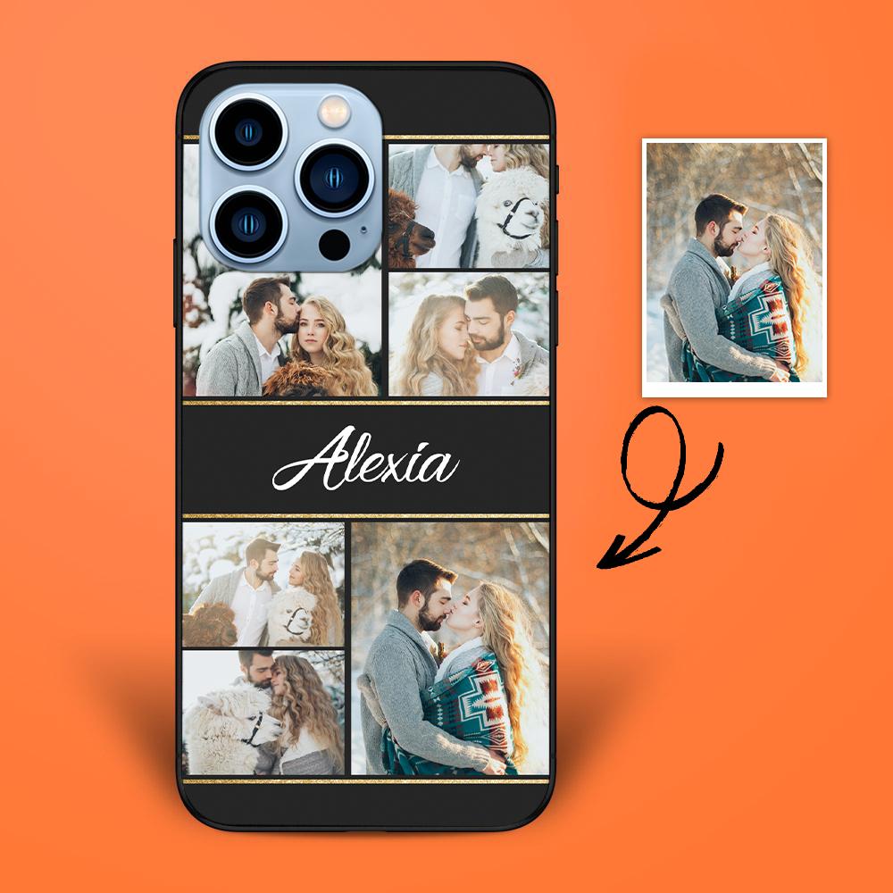 Custom 6 - Photo iPhone Case Personalized iPhone 12/13 Case With Text - LoveForge